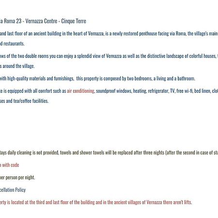 Santa Marta Rooms Vernazza Ngoại thất bức ảnh